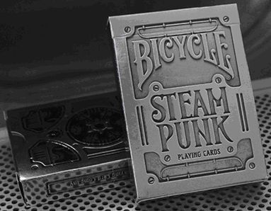 Bicycle Silver Steampunk Deck by USPCC - Trick